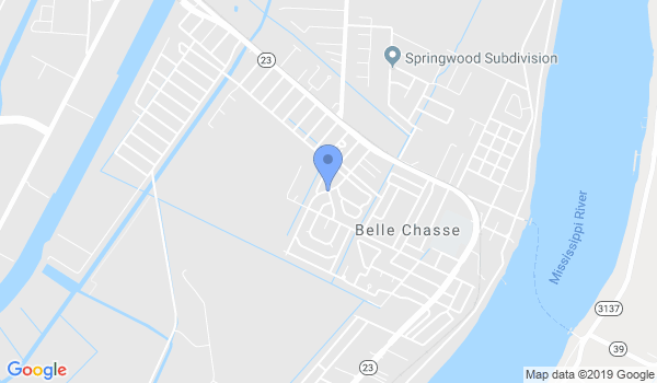 belle chasse martial arts location Map