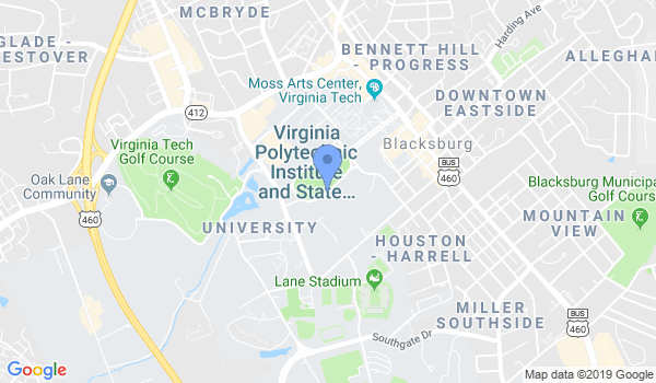 Kodokan Aikido at Virginia Tech location Map