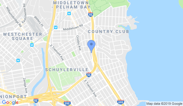 Pelham Bay Karate Academy location Map