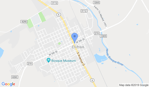 Clifton Martial Arts location Map