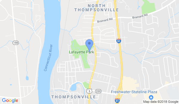 Team Link Connecticut Martial Arts Center location Map