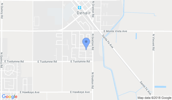 denair karate spencer location Map