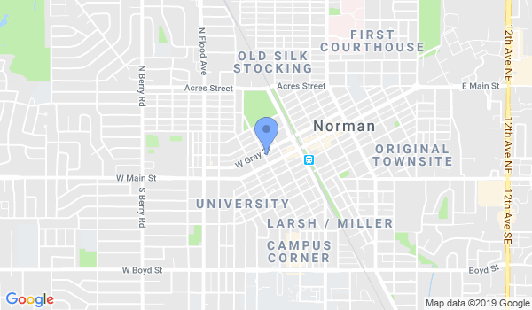 First Strike / Norman Mixed Martial Arts location Map