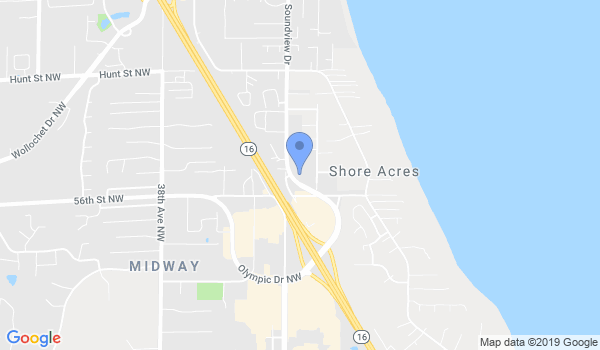 Gig Harbor MMA location Map
