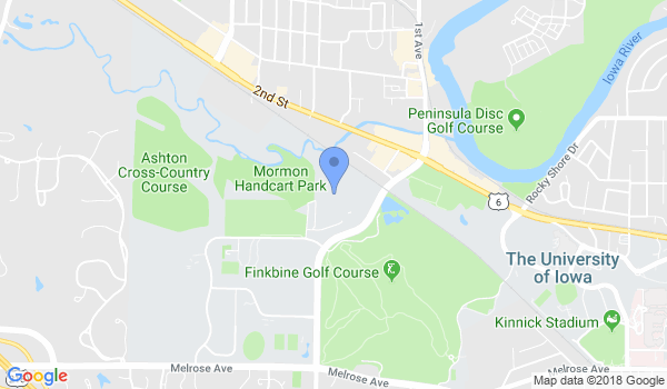 University of Iowa Kendo location Map
