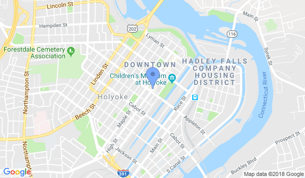Massachusetts Wing Chun Kung Fu Council location Map