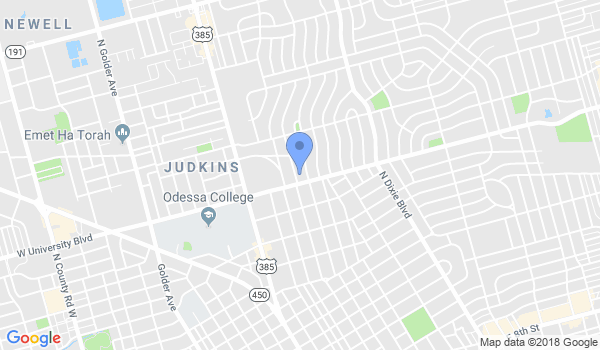 odessa aikido and aikijujutsu location Map