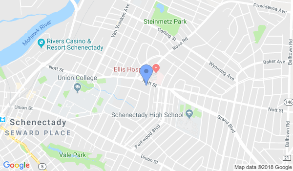 Ronin BJJ location Map