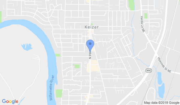 Salem-Keizer Brazilian Jiu-Jitsu Academy location Map