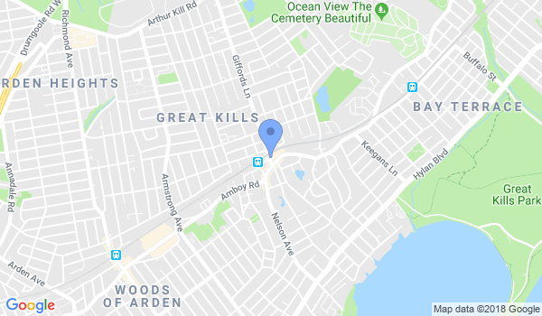Staten Island Judo Jujitsu Dojo location Map