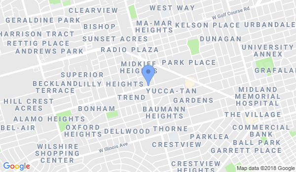 The Karate Dojo location Map