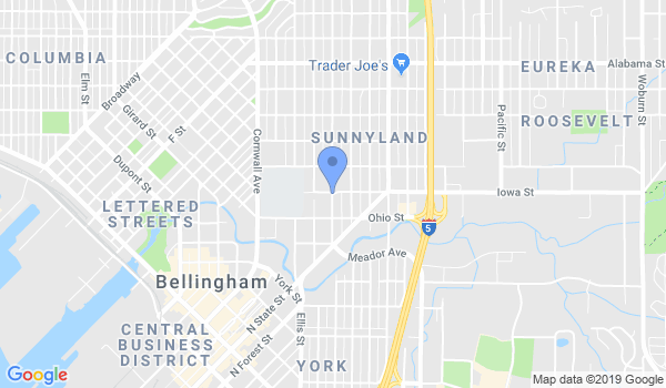 USTA Martial Arts-Bellingham location Map