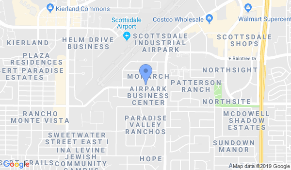 Valley Aikido Arizona Inc location Map