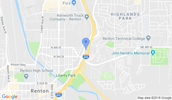 Washington Black Belt Academy location Map